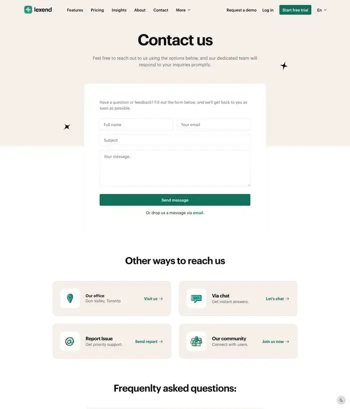 Contact v2